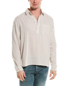 Купить женские футболки и топы Velvet by Graham & Spencer: Velvet By Graham & Spencer Gerald Shirt Men's Beige S