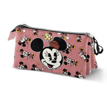 KARACTERMANIA Disney Minnie Mouse Triple Pencil Case