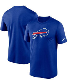 Nike men's Big and Tall Royal Buffalo Bills Logo Essential Legend Performance T-shirt