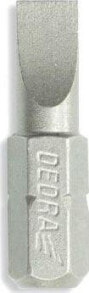 Биты для электроинструмента dedra Końcówki wkrętakowe płaskie SL5.5x25 мм, блистер 3шт (18A00SL550-03)