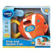 KO Vtech Bath Toy Sing And Splash Fish In English Lang doll