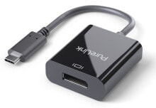 PureLink IS201 кабельный разъем/переходник USB-C DisplayPort Черный