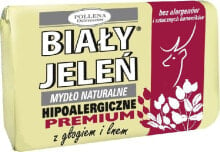 Кусковое мыло Bialy Jelen Premium Hypoallergenic Soap Кусковое натуральное мыло для рук с боярышником и льном 100 г
