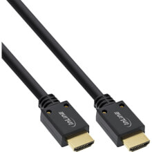 Кабели и провода для строительства InLine 17901P HDMI кабель 1 m HDMI Тип A (Стандарт) Черный