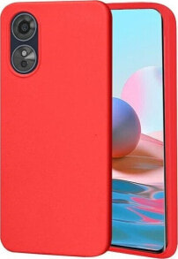 Beline Beline Etui Candy Oppo A17 czerwony/red