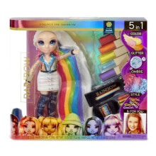 Кукла с аксессуарами для волос AUCUNE Rainbow High Hair Studio