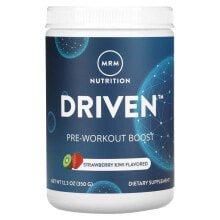 Аминокислоты mRM Nutrition, DRIVEN, Pre-Workout Boost, Strawberry Kiwi, 12.3 oz (350 g)