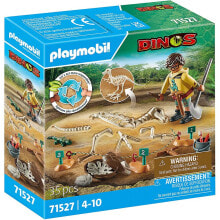 PLAYMOBIL Archaeological Site With Dinosaur Skeleton Construction Game