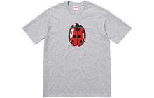 Купить женские футболки и топы Supreme: Футболка Supreme Ladybug Tee SS18 Heather Grey