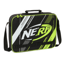 Купить школьные рюкзаки и ранцы Nerf: Школьный рюкзак Nerf Get ready Чёрный 38 x 28 x 6 см