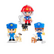 FAMOSA Pinypon Action Emergencia Con Perro Figure