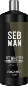 Feuchtigkeitsspendender Conditioner mit Guarana-Extrakt - Sebastian Professional Seb Man The Smoother