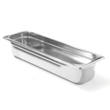 Посуда и емкости для хранения продуктов gN container Profi Line steel -40C to + 300C GN 2/4 height 65mm - Hendi 801857