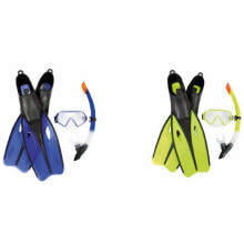 Masks and snorkels for scuba diving