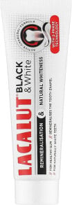 Zahnpasta - Lacalut Black & White Toothpaste