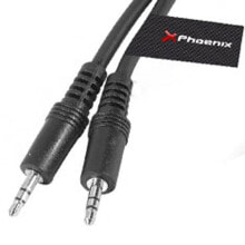 Купить запчасти и расходные материалы для мототехники Phoenix: PHOENIX PHAUDIOJACK5 Jack M/M Audio cable 3.5 mm 5 m