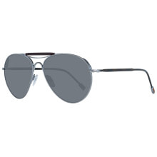 Купить мужские солнцезащитные очки Zegna Couture: Zegna Couture Sonnenbrille ZC0020 57 15A Titan