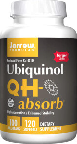 Coenzyme Q10 jarrow Formulas Ubiquinol QH-absorb® -- 100 mg - 120 Softgels