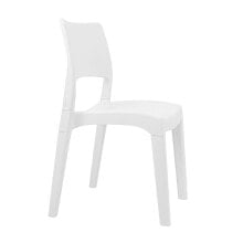 Garden chair Progarden Klik Klak 52 x 53,5 x 82 cm Stackable White