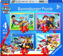 Детские развивающие пазлы ravensburger Puzzle 4w1 Drużyna Psi Patrol