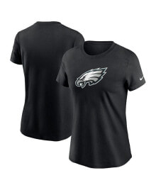 Nike women's Black Philadelphia Eagles Primary Logo T-Shirt