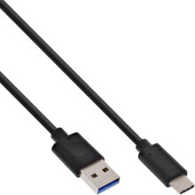 Компьютерные разъемы и переходники inLine 35717 USB кабель 0,3 m 3.2 Gen 2 (3.1 Gen 2) USB A USB C Черный