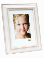 Deknudt S221H1 - Wood - Beige,White - Single picture frame - 13 x 18 cm - Rectangular - 180 mm