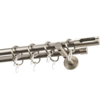 Curtain rods and curtain accessories