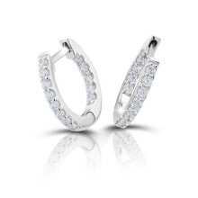 Ювелирные серьги charming silver round earrings M23078