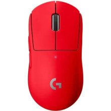 Компьютерные мыши gamer -Maus mit rechts -Handel - Wireless - Logitech G - Pro X Superlight - Rot