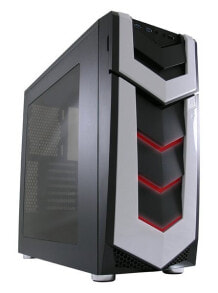 Компьютерные корпуса для игровых ПК LC-Power LC-987B-ON системный блок Midi Tower Черный
