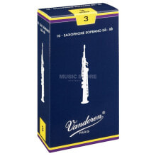 Vandoren Classic Soprano Sax Reeds 3.5 Box of 10