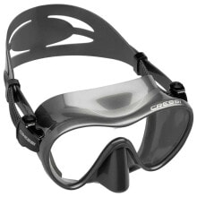 Masks and snorkels for scuba diving