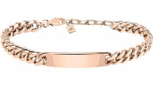 Мужской браслет-цепочка стальной Morellato Gold-plated steel bracelet for men Catene SATX14