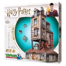 Купить детские развивающие пазлы WREBBIT™: WREBBIT Harry Potter Weasley Family Home 3D Puzzle