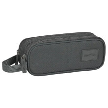 SAFTA Basic Double Pencil Case