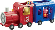 Tm Toys Pociąg Peppy z wagonikiem + figurki (06152)