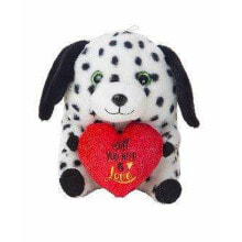 Fluffy toy Creaciones Llopis Dog Heart 35 cm Dalmatian