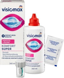 Solutions for contact lenses