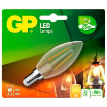 GP BATTERIES Filament Candle E14 2W Light Bulb