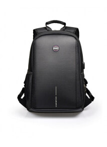 Мужские рюкзаки для ноутбуков Port Designs CHICAGO EVO BP 13/15.6’’ сумка для ноутбука 39,6 cm (15.6") Рюкзак Черный 400508