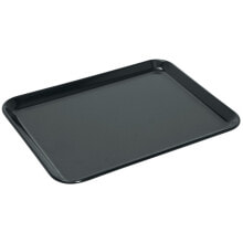 Melamine food display tray 300x190x17mm black - Hendi 569108