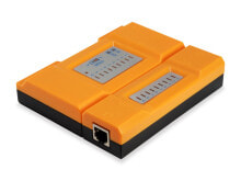 Мультиметры и тестеры Equip 129967 тестер сетевого кабеля Оранжевый