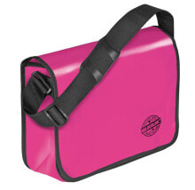 Veloflex VELOCOLOR - Unisex - School shoulder bag - Pink - Monochromatic - Tarpaulin