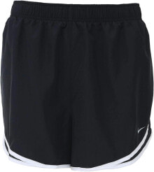 Nike 289129 Women Dry Tempo 3 Running Short Size 3X Black/Black/White/Wolf Grey