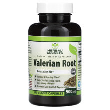 Valerian Root, 500 mg, 120 Veggie Capsules