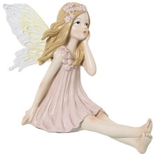 Decorative Figure Alexandra House Living Pink Acrylic Plastic Melamin Fairy