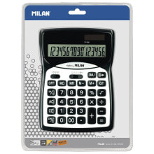 Школьные калькуляторы mILAN Blister Pack Black 16 Digit Calculator