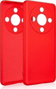 Beline Beline Etui Silicone Honor Magic6 Lite czerwony/red