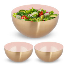 Dishes and salad bowls for serving